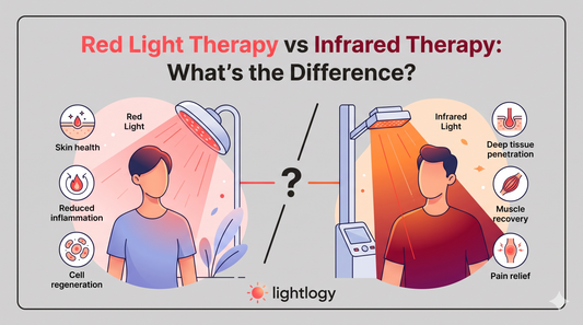 Red Light Therapy vs Infrared Therapy: What's the Difference?