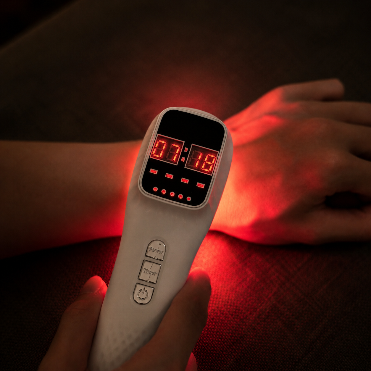 Handheld Red & Infrared Light Therapy Wand