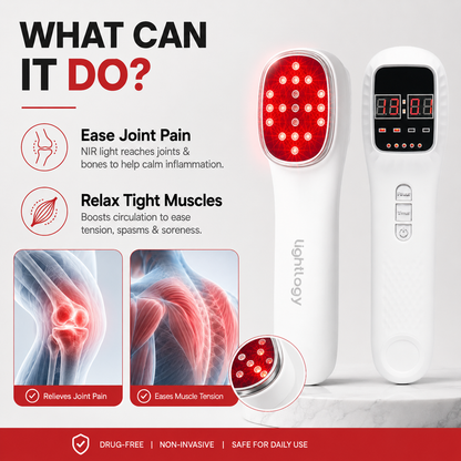 Handheld Red & Infrared Light Therapy Wand